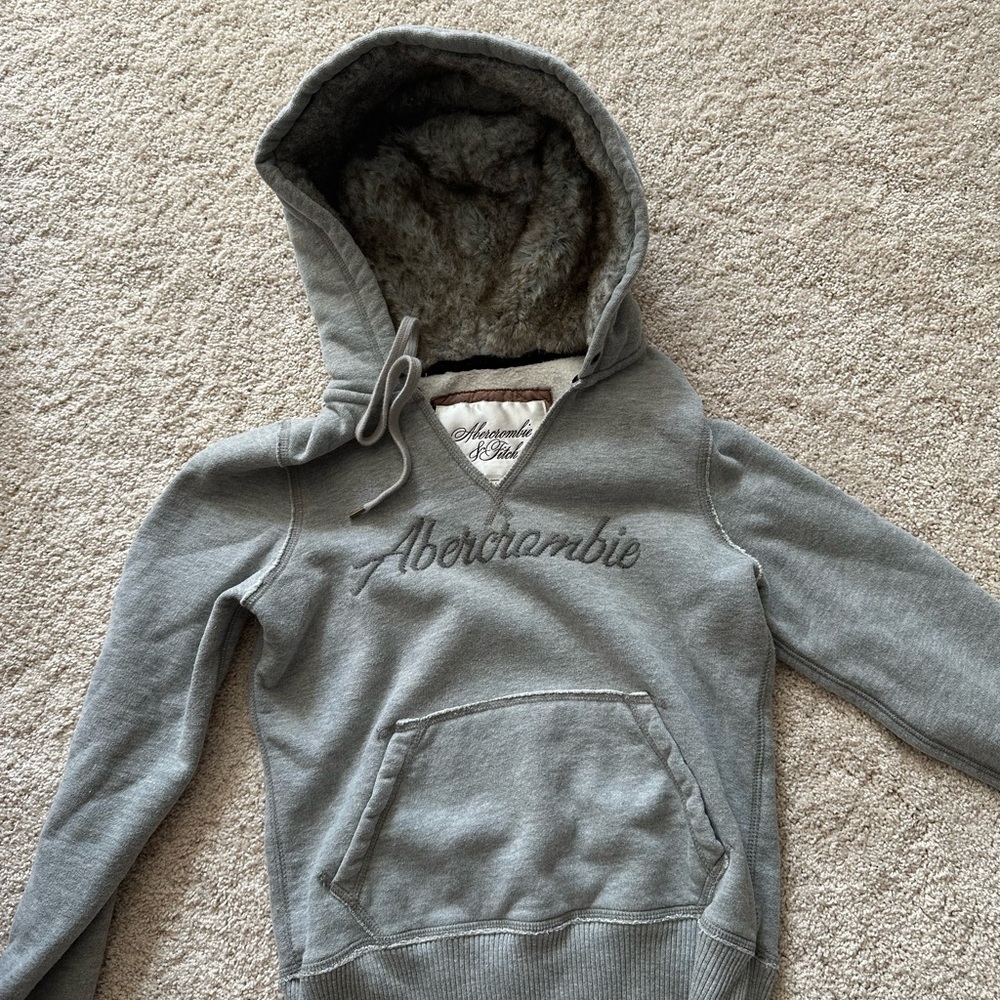Abercrombie Fur hooded sweatshirt